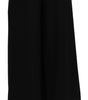 Dolce & Gabbana Black High Waist Wide Leg Cropped Pants