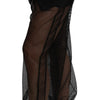 Dolce & Gabbana Black See Through Jogger Polyester Pants