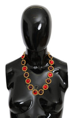 Collier élégant à breloques en cristal Dolce &amp; Gabbana