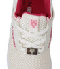 Philipp Plein White Pink Polyester Becky Sneakers Shoes
