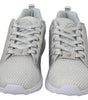 Philipp Plein Gisella Silver Polyester Sneakers Shoes