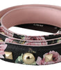 Bandoulière élégante en cuir à fleurs Dolce &amp; Gabbana