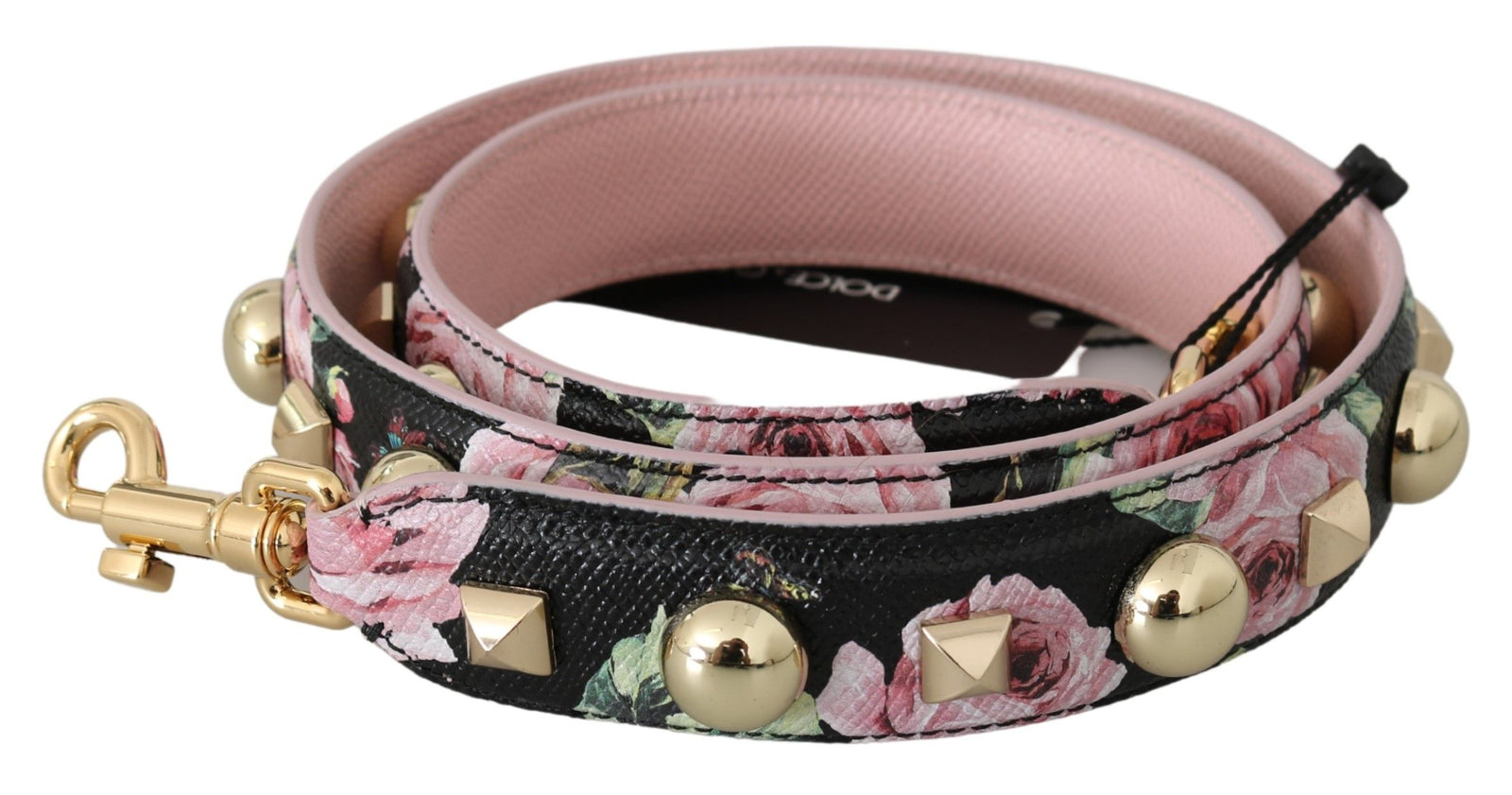 Bandoulière élégante en cuir à fleurs Dolce &amp; Gabbana