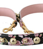 Bandoulière élégante en cuir à fleurs Dolce &amp; Gabbana