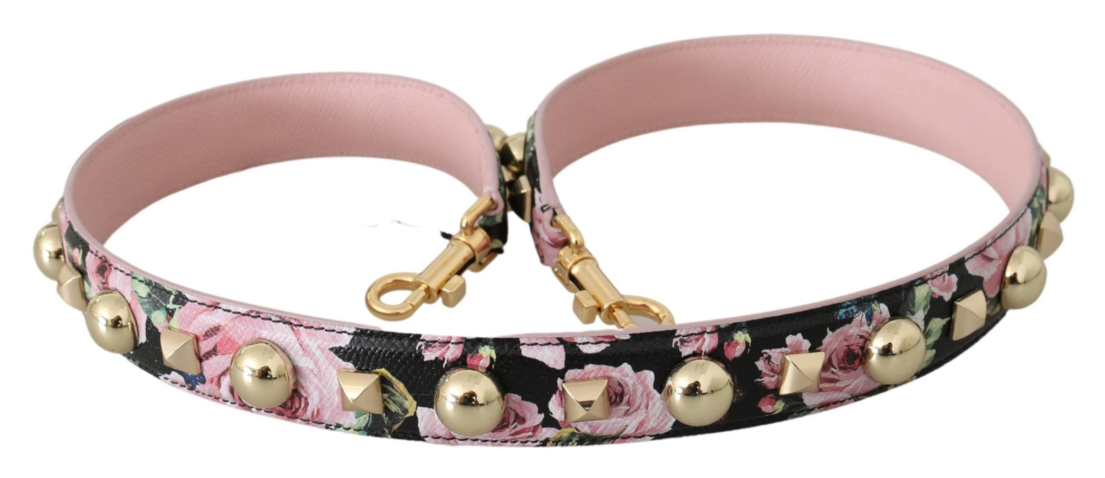 Bandoulière élégante en cuir à fleurs Dolce &amp; Gabbana
