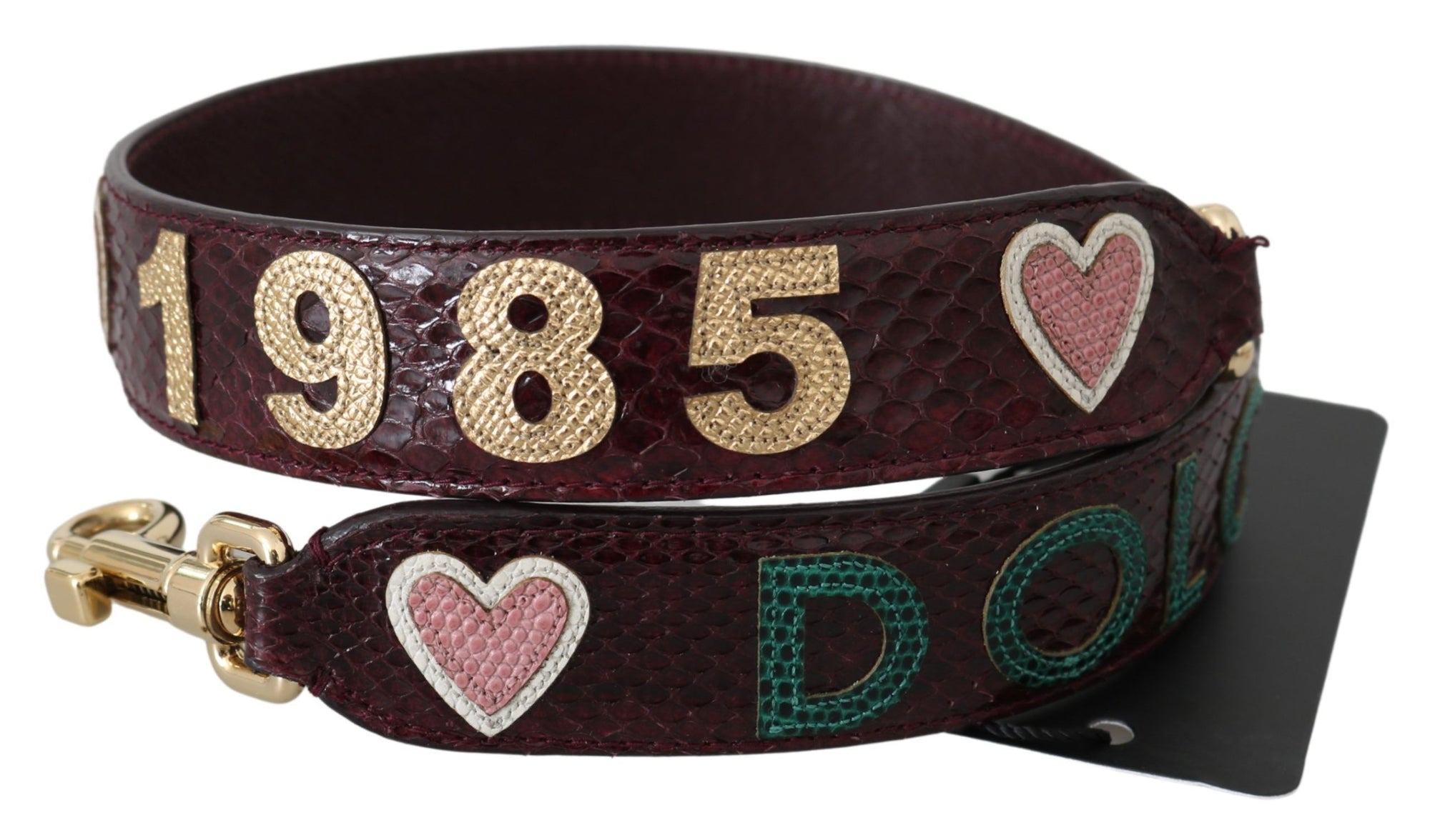Accessoire bandoulière bordeaux exquis Dolce &amp; Gabbana
