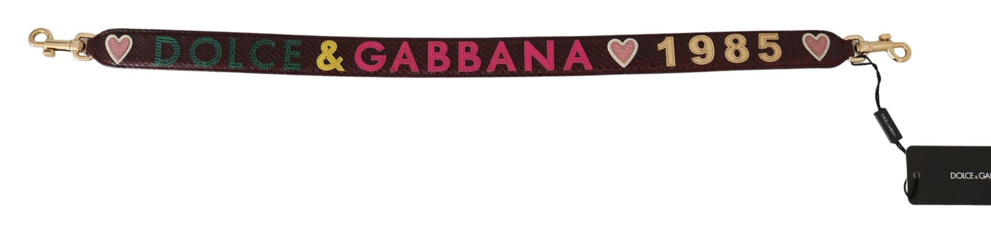 Accessoire bandoulière bordeaux exquis Dolce &amp; Gabbana