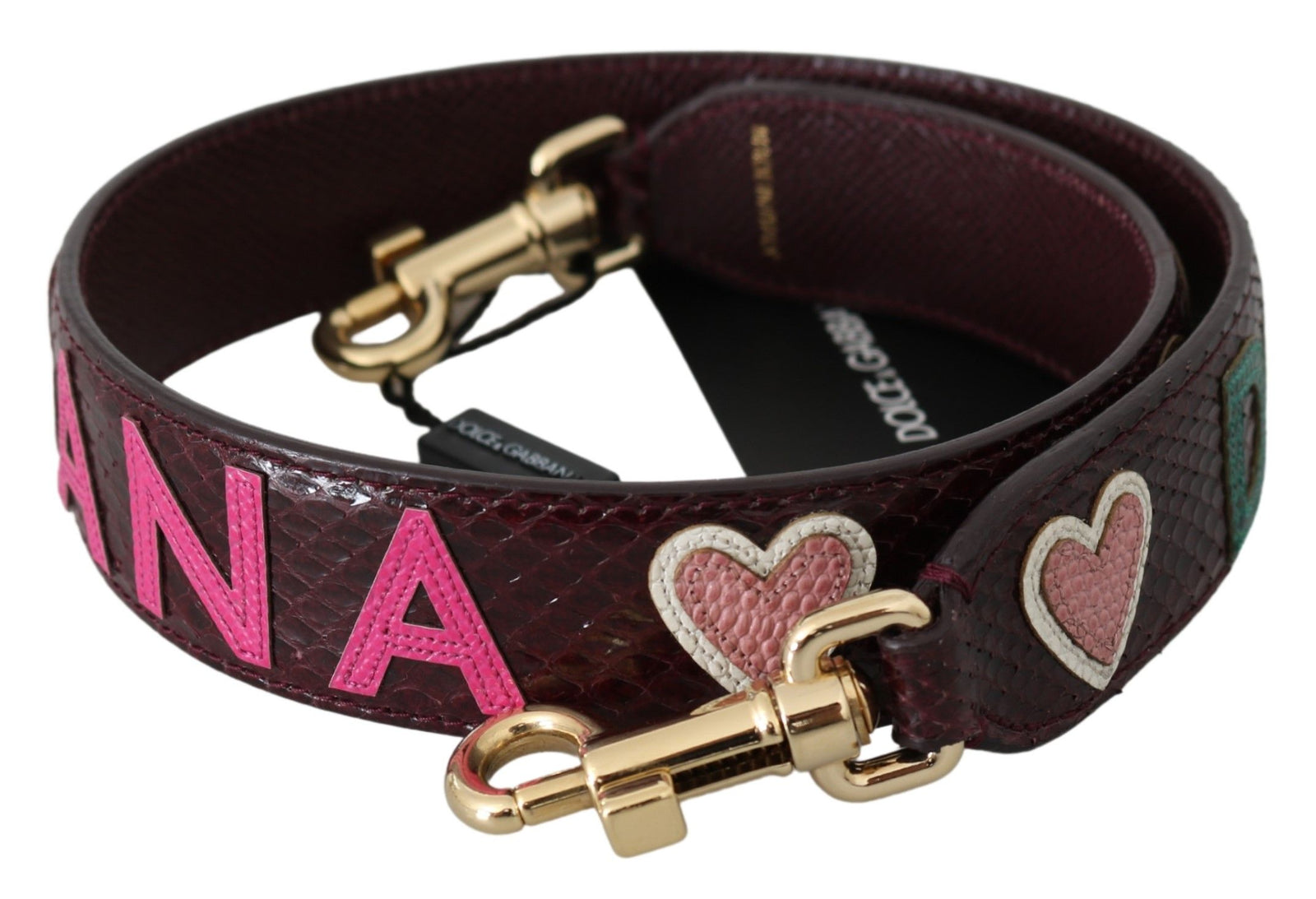 Accessoire bandoulière bordeaux exquis Dolce &amp; Gabbana
