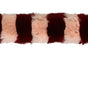 Bandoulière en fourrure rose bordeaux Dolce & Gabbana, accessoire de luxe