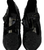 Escarpins Cendrillon élégants ornés de cristaux Dolce &amp; Gabbana