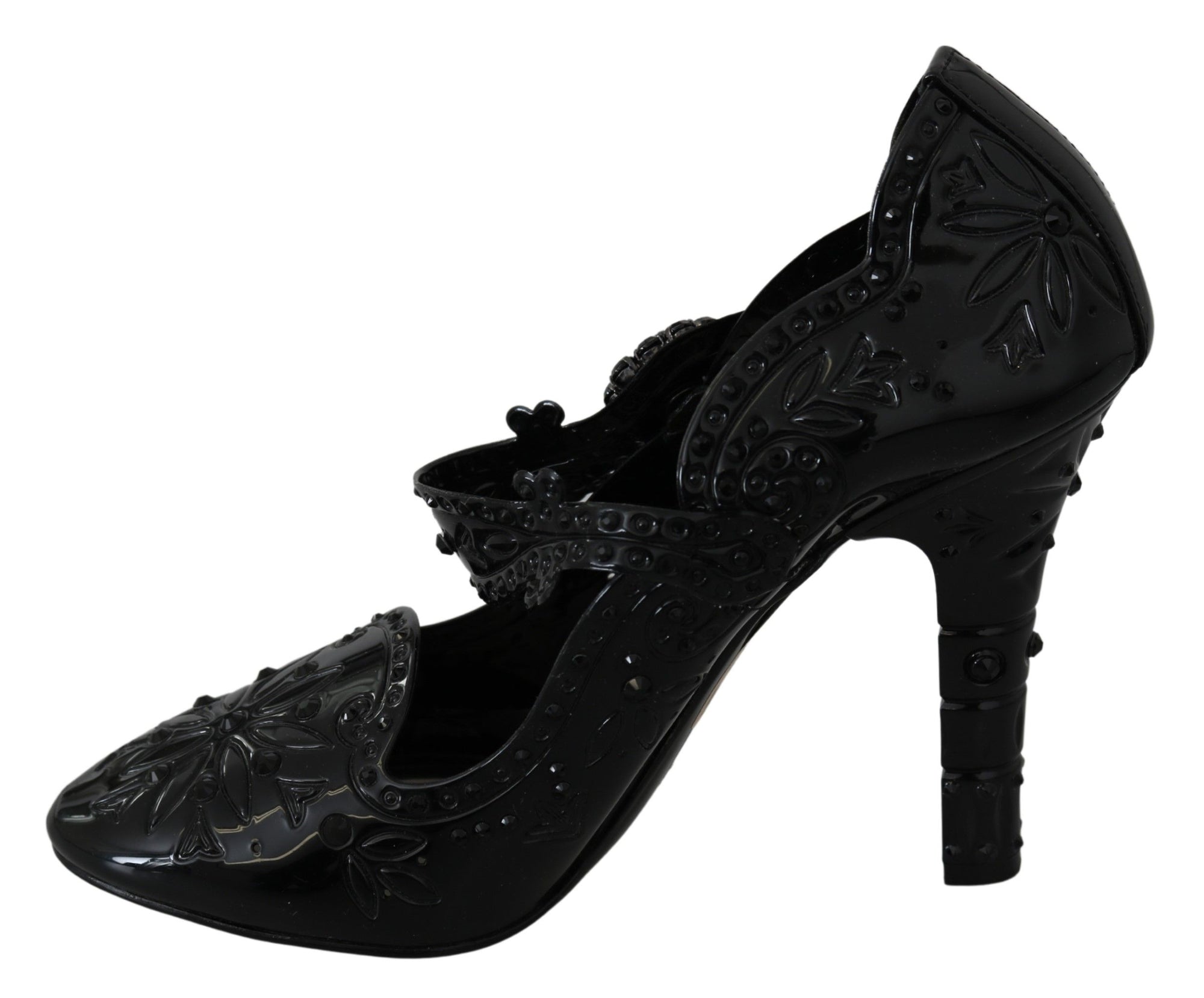 Escarpins Cendrillon élégants ornés de cristaux Dolce &amp; Gabbana