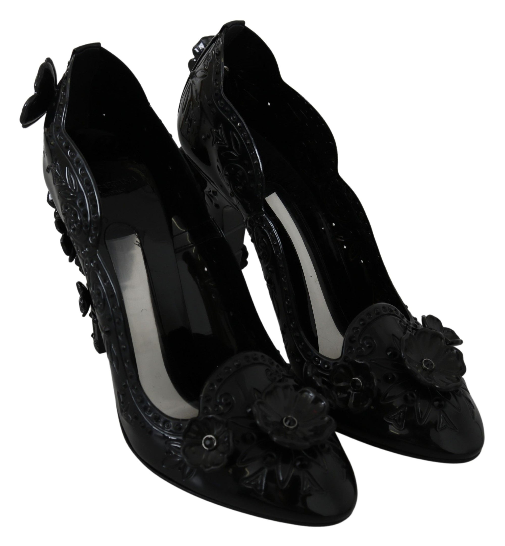 Escarpins Cendrillon en cristal Dolce &amp; Gabbana