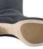 Jimmy Choo Elegant Black Calf Leather Heeled Boots