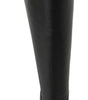 Jimmy Choo Elegant Black Calf Leather Heeled Boots
