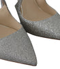 Jimmy Choo Platinum Ice Lancer Leather Pumps - Elegance Refined