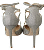 Jimmy Choo Platinum Ice Lancer Leather Pumps - Elegance Refined