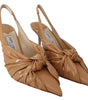 Jimmy Choo Elegant Pointed Toe Leather Pumps