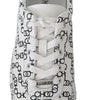 Baskets élégantes en cuir monochrome Jimmy Choo