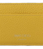 Porte-cartes en cuir jaune soleil Jimmy Choo