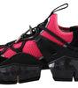 Jimmy Choo Electric Elegance Leather Mesh Sneakers