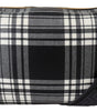 Sac bandoulière élégant en cuir gris Versace