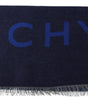 Écharpe unisexe élégante en laine et soie mélangées Givenchy