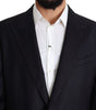 Dolce &amp; Gabbana Elegant Black Virgin Wool Men's Blazer