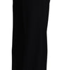 Dolce & Gabbana Black Cashmere Wide Leg Women Trouser Pants