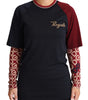 Dolce & Gabbana Multicolor Royals Crewneck Pullover Sweater