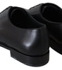 Dolce & Gabbana Black Leather SARTORIA Hand Made Shoes