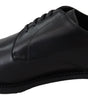 Dolce & Gabbana Black Leather SARTORIA Hand Made Shoes