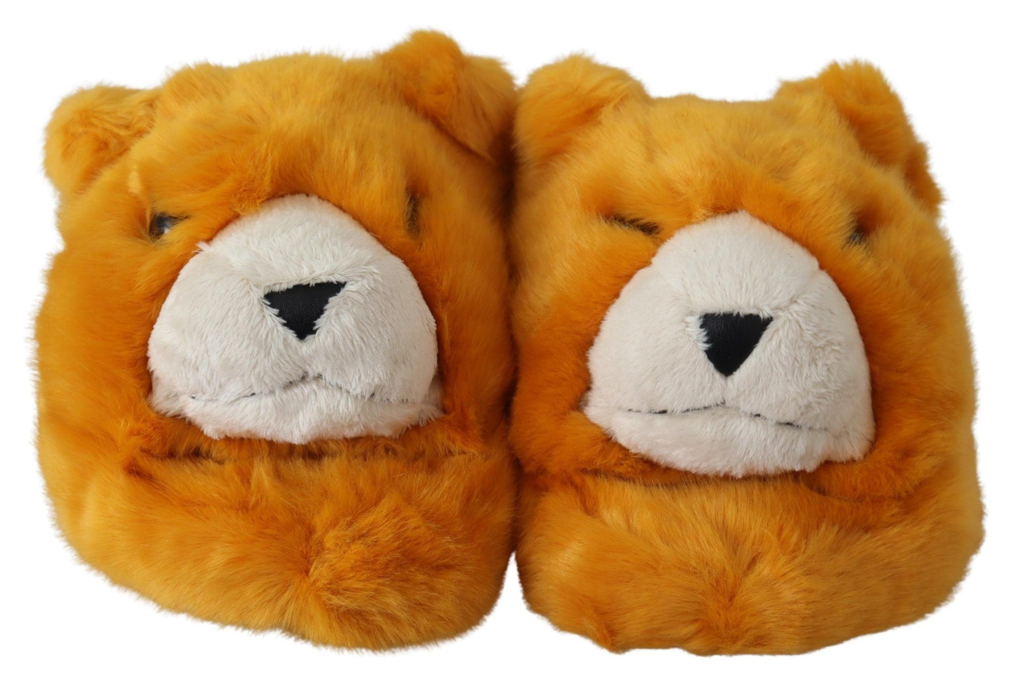 Chaussons Lion jaune soleil Dolce &amp; Gabbana