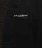 Dolce & Gabbana Black Wool Logo Dress Gilet Vest