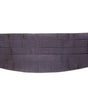 Dolce & Gabbana Elegant Black Silk Cummerbund with Polka Dots
