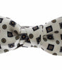 Dolce &amp; Gabbana Elegant Baroque Silk Tie &amp; Leather Belt Set