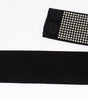 Dolce & Gabbana Black Silk Clear Crystal Bow Waist Belt