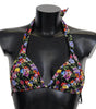 Haut de bikini imprimé floral chic Dolce & Gabbana