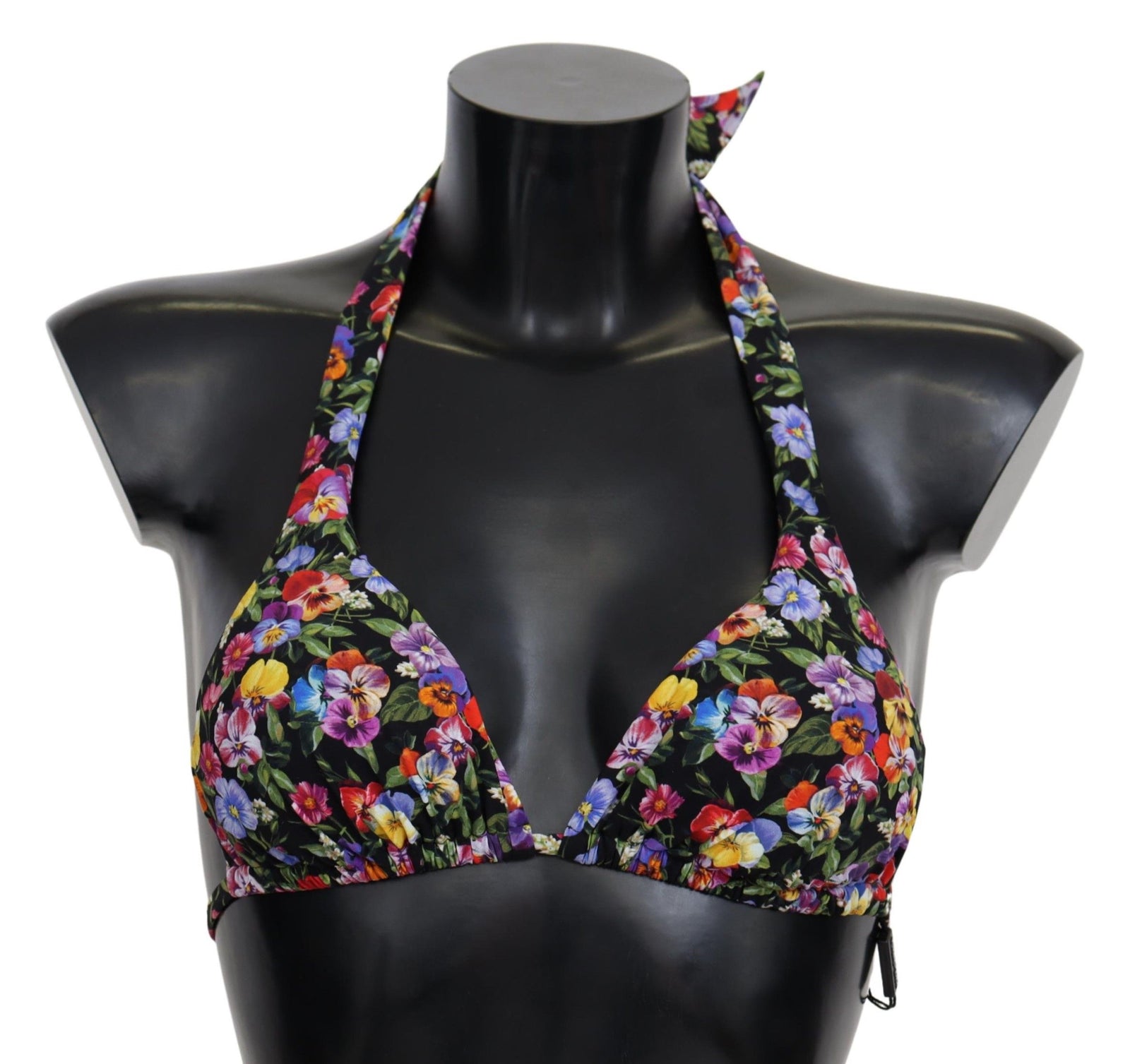 Haut de bikini imprimé floral chic Dolce & Gabbana