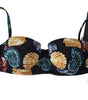Dolce & Gabbana Chic Seashell-Print Bikini Top