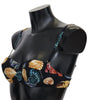 Dolce & Gabbana Chic Seashell-Print Bikini Top