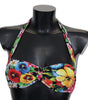 Haut de bikini haut de gamme Dolce & Gabbana Floral Elegance