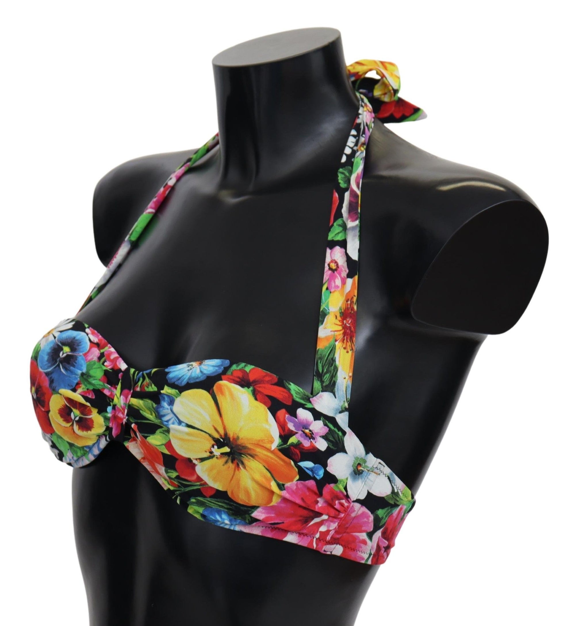 Haut de bikini haut de gamme Dolce & Gabbana Floral Elegance