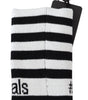 Dolce & Gabbana Black White Wool DGMillennials Wristband Wrap