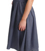Dolce & Gabbana Blue Polka Cotton A-Line Stretch Dress