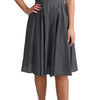Dolce & Gabbana Black Polka Dotted Cotton A-Line Dress