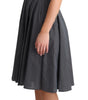 Dolce & Gabbana Black Polka Dotted Cotton A-Line Dress