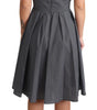 Dolce & Gabbana Black Polka Dotted Cotton A-Line Dress