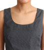 Dolce & Gabbana Black Polka Dotted Cotton A-Line Dress