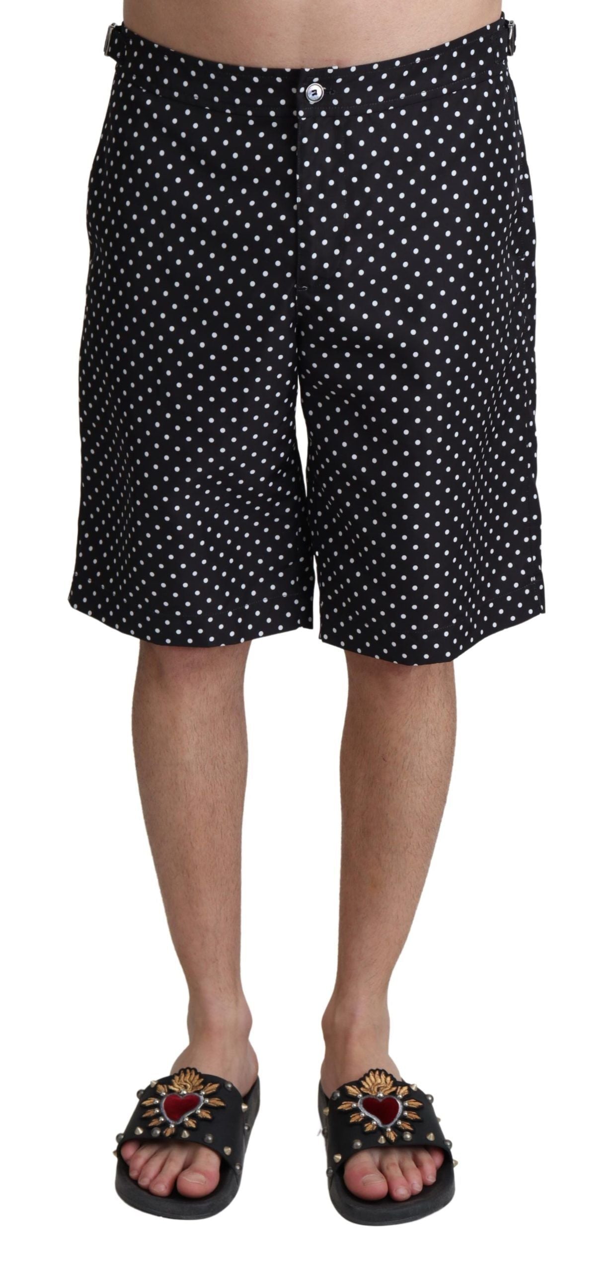 Boxer de bain Dolce & Gabbana à pois élégants