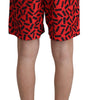 Boxer de bain rouge chic Dolce & Gabbana